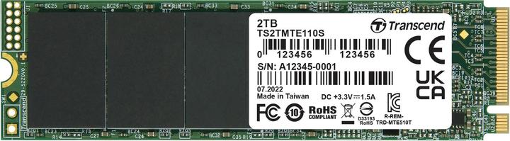 Image du produit Transcend 110S (2000 Go, M.2 2280)