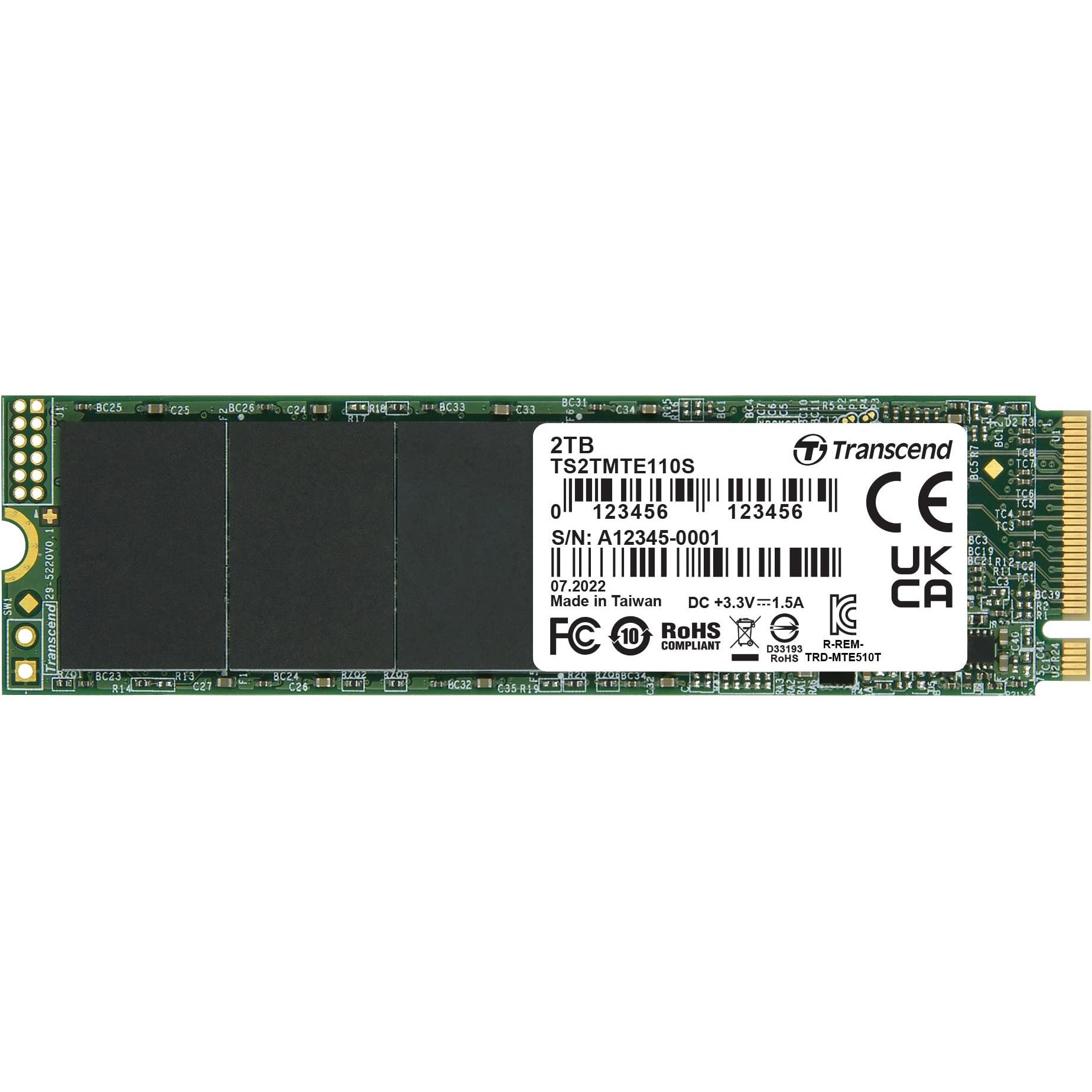 Transcend 110S (2000 GB, M.2 2280), SSD