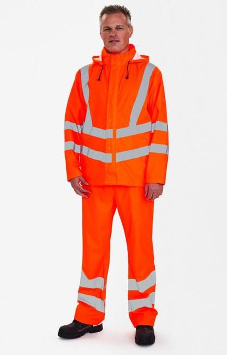 Actual product image F. Engel Safety rain jacket (S)