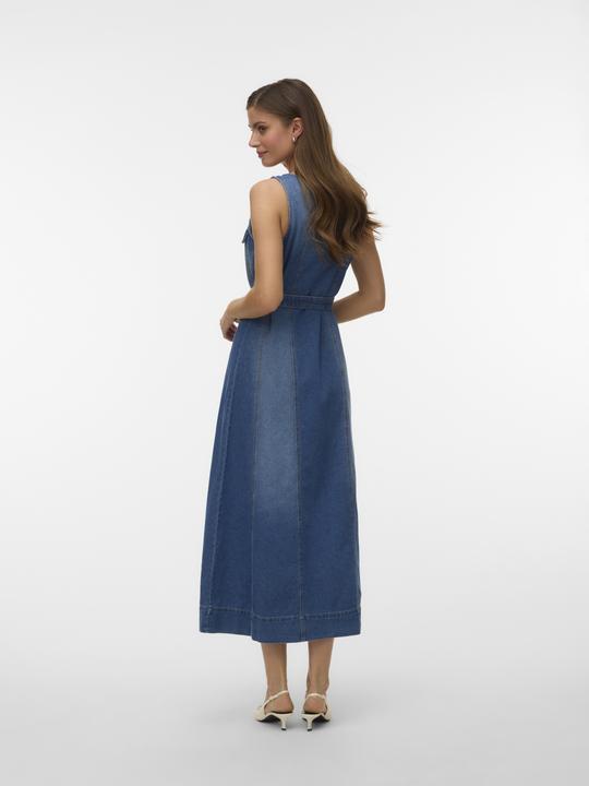 Image du produit Vero Moda VMMACEY Langes Kleid Jeanskleid (M)