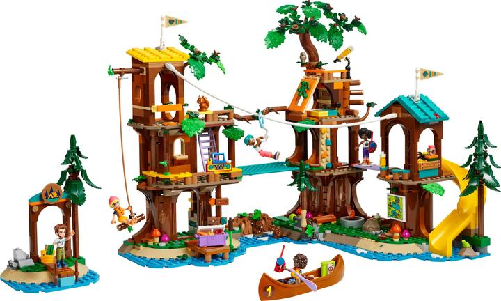 Image du produit LEGO Cabane dans les arbres en camp d'aventure (42631, LEGO Friends)