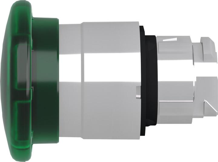 Actual product image Schneider Electric Green Mushroom Push Button Head for LED
