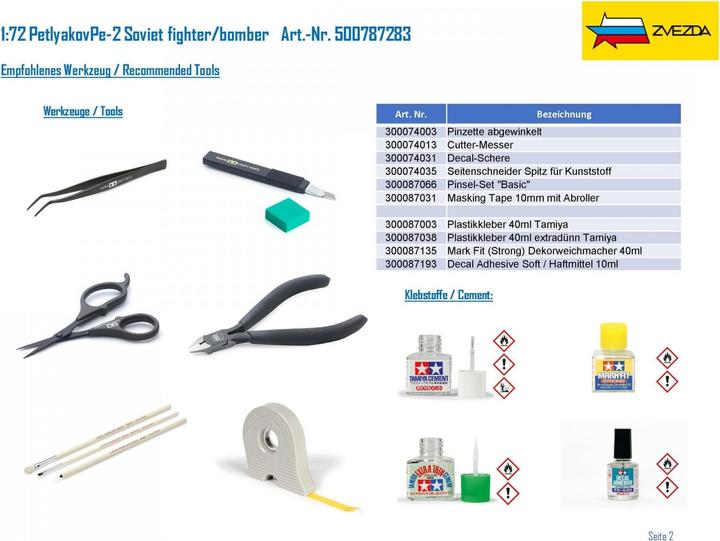 Actual product image 1:72 PetlyakovPe-2 Soviet fighter/bomber
