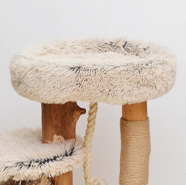 Actual product image Fudajo Designer scratching post (87.50 cm, Brown, Cream)