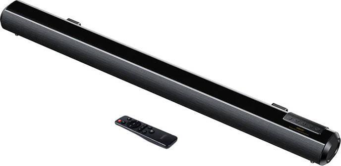 Actual product image Remax Soundbar / Bluetooth speaker Titan, 30W, LED (black) (30 W, 2.1 Channel)