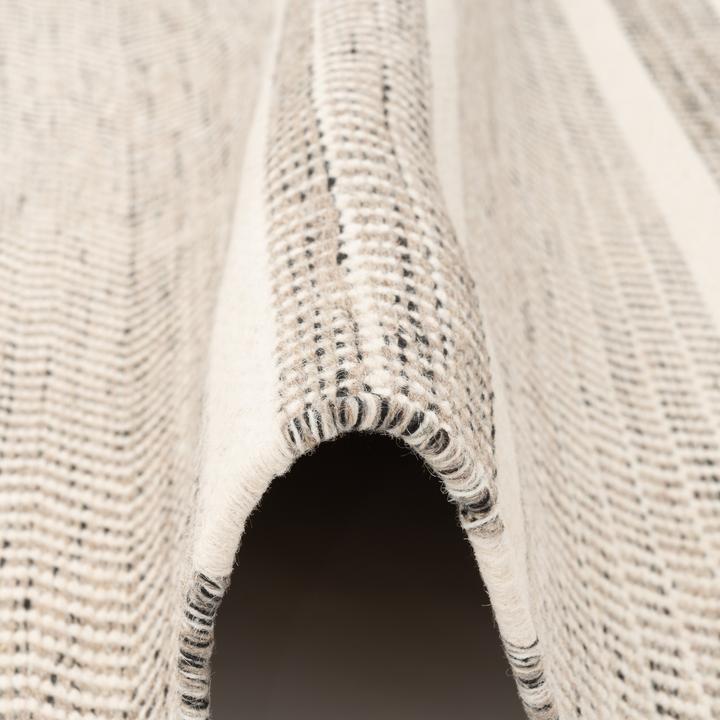 Actual product image Pergamon Nature Carpet Wool Rana Stripes (120 x 180 cm)