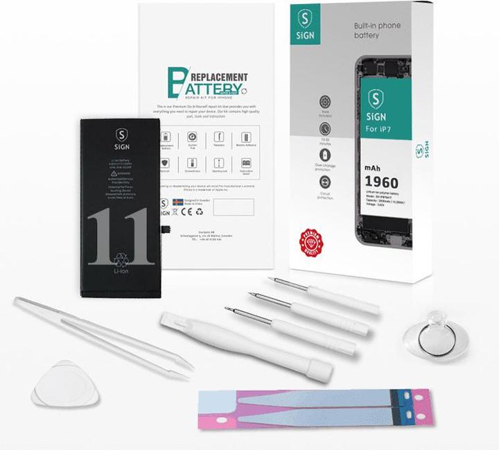 Produktbild SIGN Complete Kit for Battery Change - iPhone 11