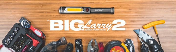 Immagine prodotto Nebo Big Larry 2 Piano di lavoro. (20 cm, 500 lm)