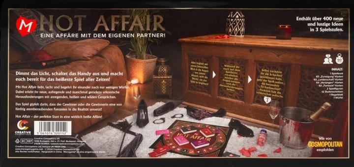 Actual product image Orion Hot Affair (Board game, German)