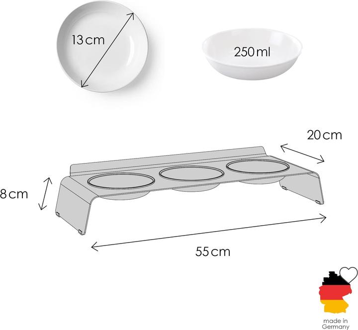 Image du produit LucyBalu BUFFET Futterstation (60 cl)