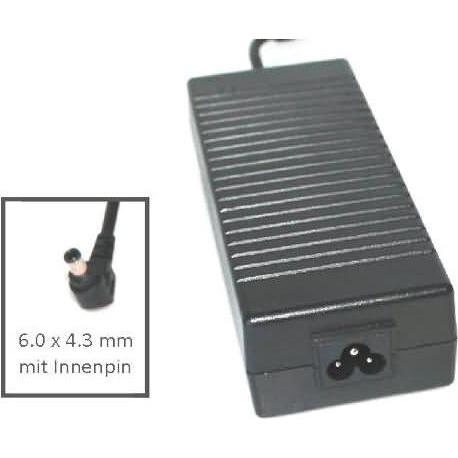 AGI 73715 - Notebook - Indoor - 100-240 V - 50/60 Hz - Schwarz - AC-an-DC (120 W), Notebook Netzteil, Schwarz