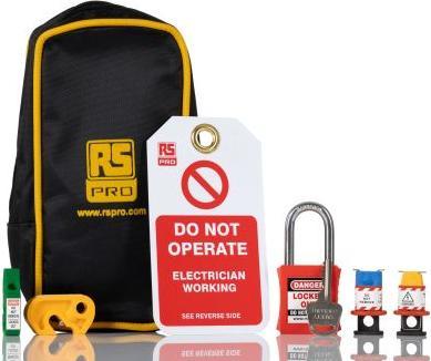 Produktbild RS PRO Sperrsatz Typ Sicherheitsabsperrung Set für