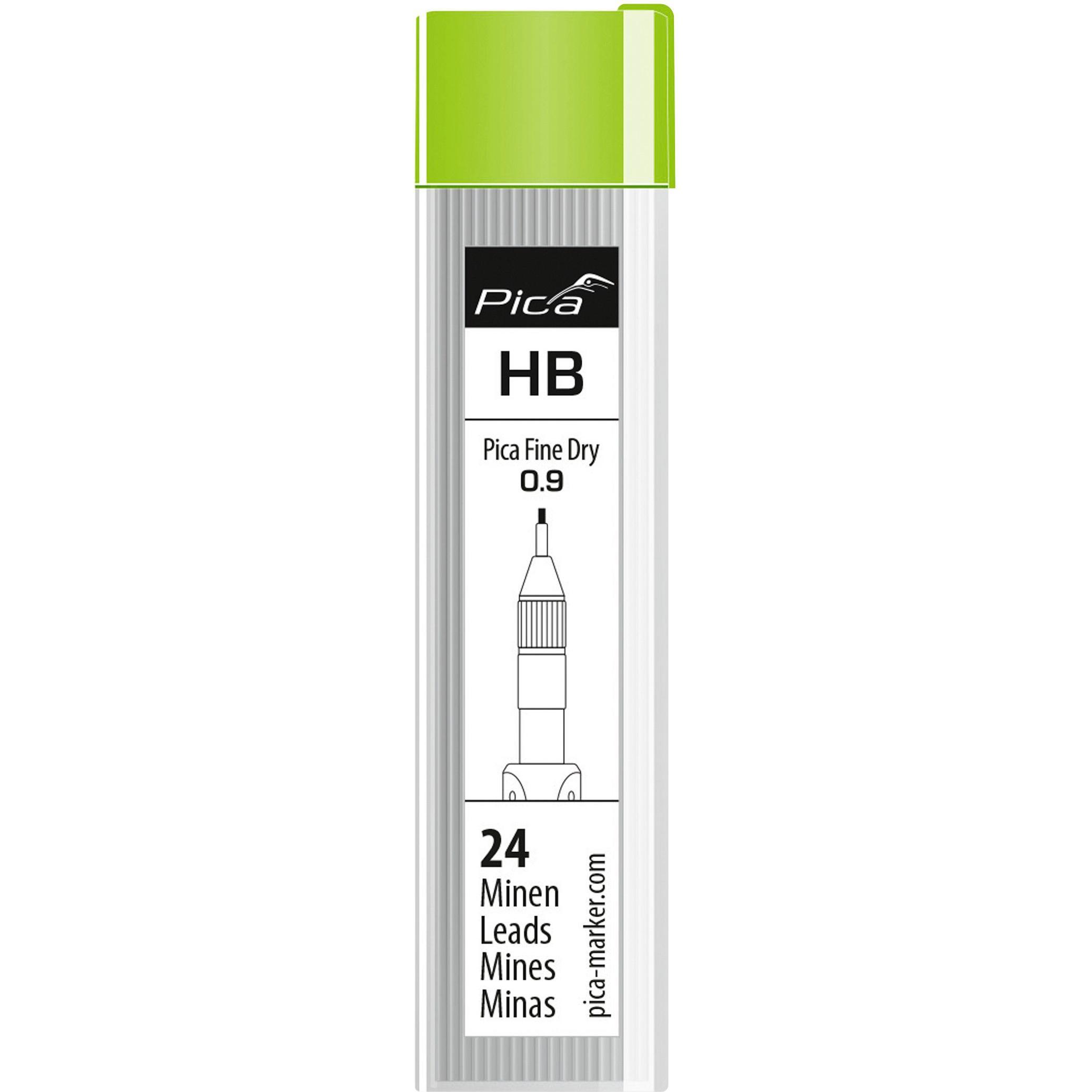 Pica, Ersatzpatrone, Marker (Gelmine, Schwarz, 0.90 mm)