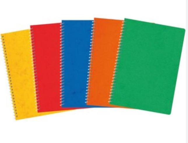 Actual product image Naturaline Spiral handle pressboard (A6, Checked)