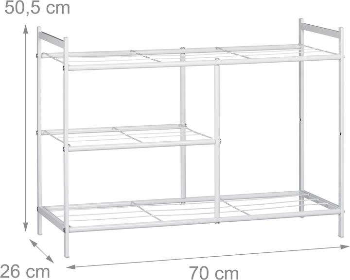 Actual product image Relaxdays Baylee (70 x 26 x 50.5 cm)