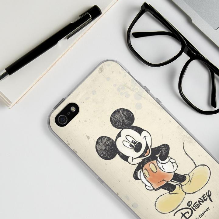 Produktbild DeinDesign Silikon Hülle für Apple iPhone 5s Handyhülle Case Smartphone Schutzhülle Mickey & Minnie Mouse (Apple iPhone 5s)