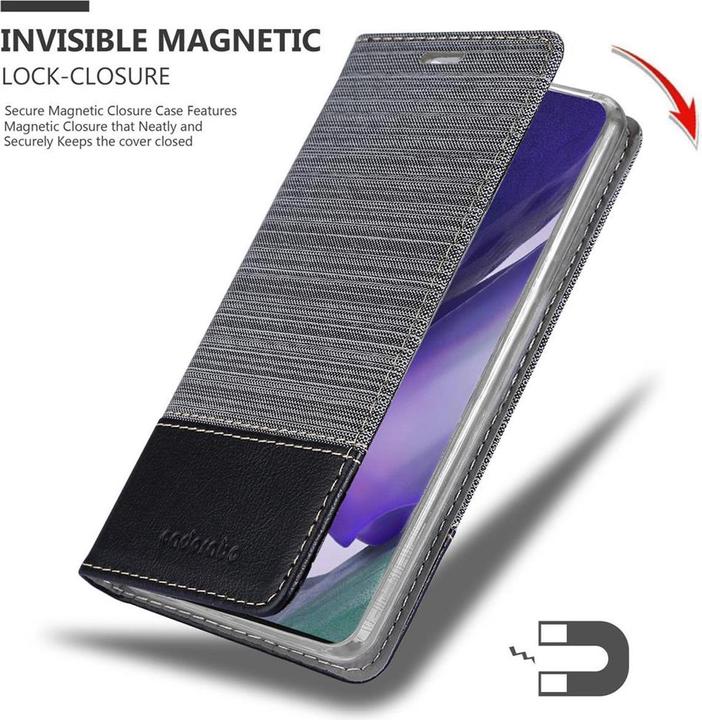 Produktbild Cadorabo Book Jeans Optik Cover (Samsung Galaxy Note 20+)