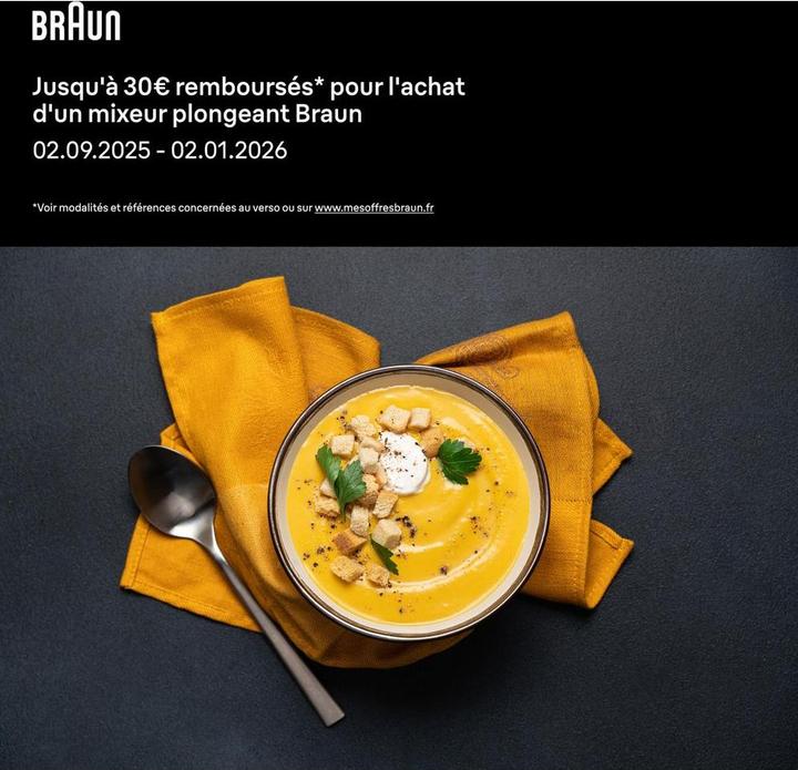 Image du produit Braun BRA Mixeur plongeant MQ 30051M