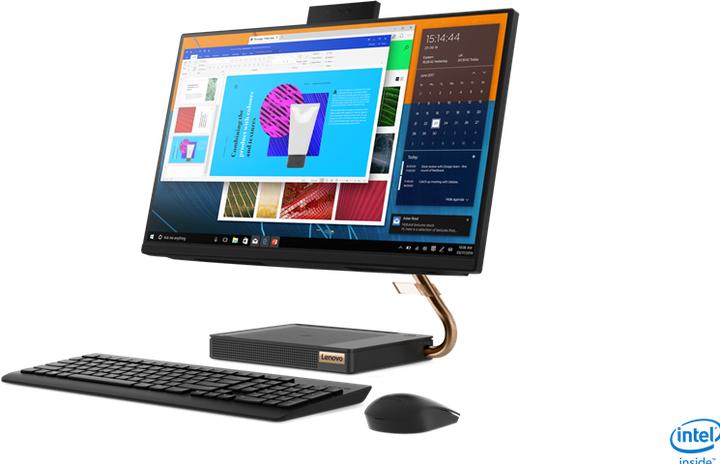 Actual product image Lenovo IdeaCentre AIO 5 24IMB05 (512 GB, 16 GB, Intel Core i5-10400T)