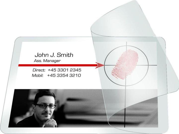 Actual product image Self-laminating cards (Special, 10 pcs., 75 µm)