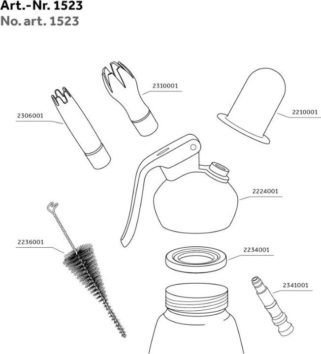 Actual product image Kisag Frame Blower Basic (0.50 l)