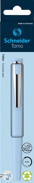 Actual product image Schneider Fountain pen Tomo (Ice Blue, 1 x)