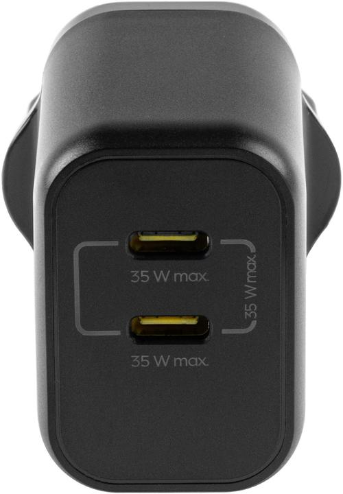 Produktbild Onit USB-Wandladegerät Dual 2C 35 W GaN Schwarz (35 W)