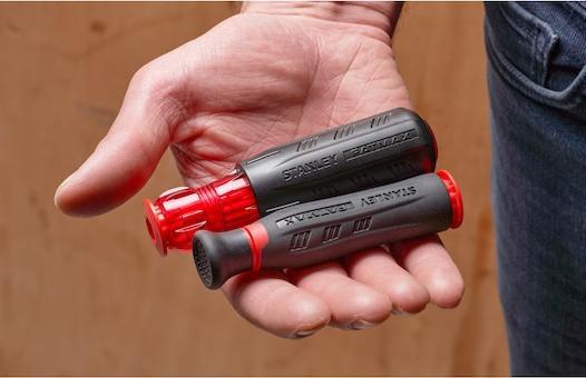 Actual product image Stanley Screwdriver Set Multi-Bit 1000V (Pozidriv cross recess (PZ), Port, Phillipps cross recess (PH))