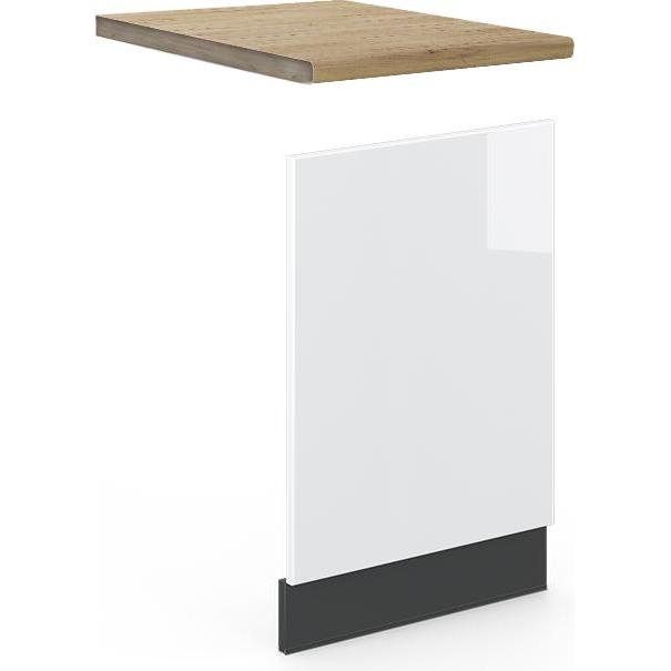 Vicco Frontblende Fame-Line, Geschirrspüler Zubehör, Weiss