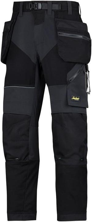 Produktbild Snickers Workwear FlexiWork Trousers+ Black W33/L30 (96)