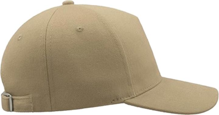 Actual product image Atlantis Liberty brushed cotton baseball cap 5 panels (One size)