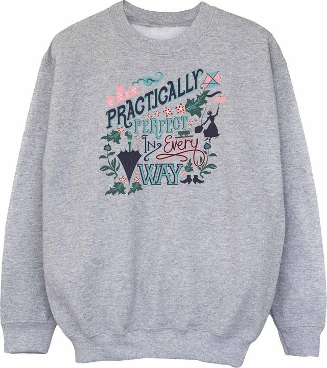 Produktbild Mary Poppins Practically Perfect In Every Way Sweatshirt Mädchen (152, 158)