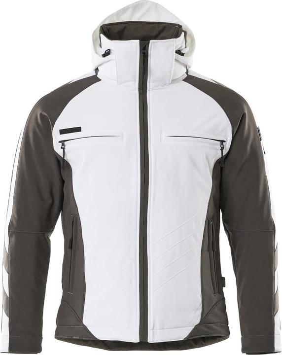 Produktbild Mascot Herren Softshelljacke "DARMSTADT" Unique weiss, anthrazit Grösse XL (XL)