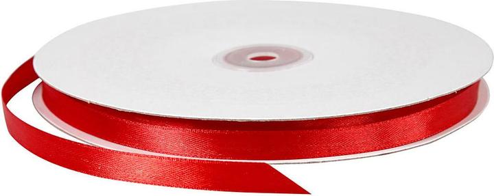 Image du produit Creativ Company Ruban de satin rouge, 100m (1x)