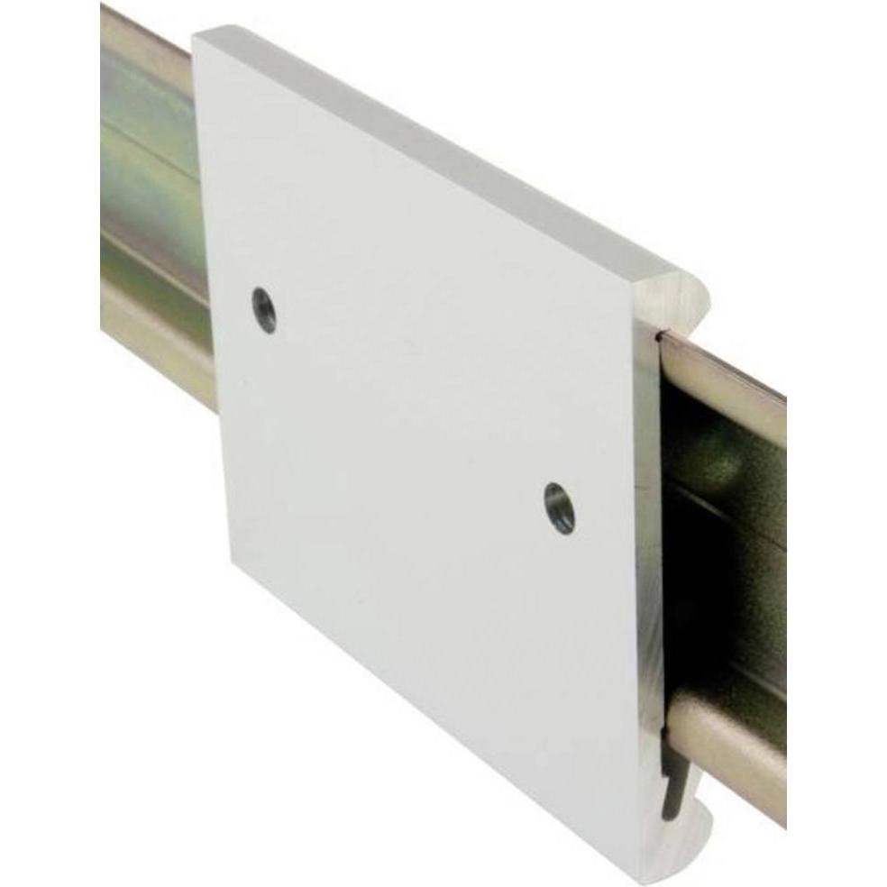 Bopla TSH 35 AL 100 Hutschienen-Montagesockel Metall Natur (L x B x H) 52 x 100 x 7.2 mm 1 St. (Sockel), Elektronikzubeh...