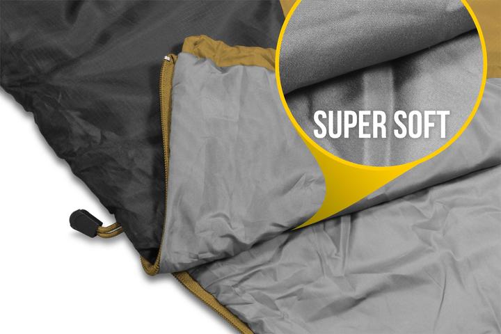 Actual product image Normani Ultralight sleeping bag (zip left) Runty - 511 (210 cm)