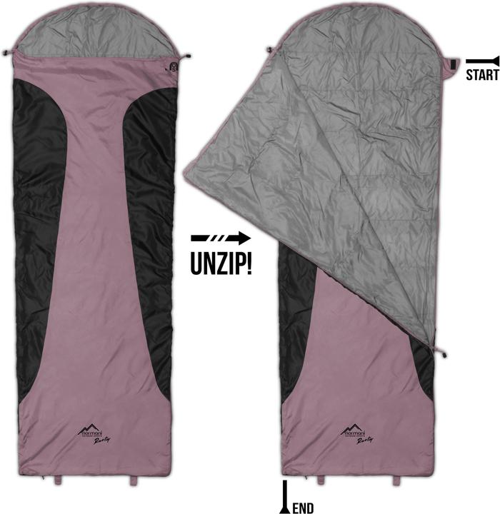 Actual product image Normani Ultralight sleeping bag (zip left) Runty - 511 (210 cm)