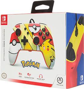 Produktbild PowerA Pikachu Pop Art kabelgebundener Controller (Switch)
