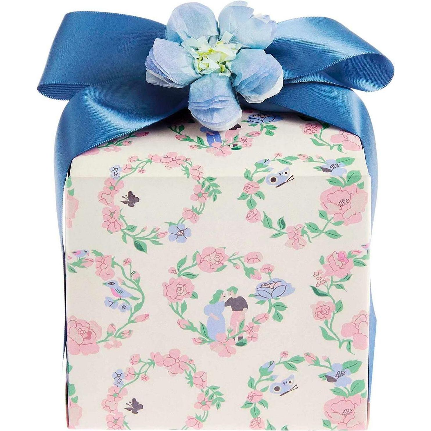 Rico Design, Geschenkverpackung, Geschenkpapier Rosen, Kränze, FSC MIX (Geschenkpapier, 1 x)