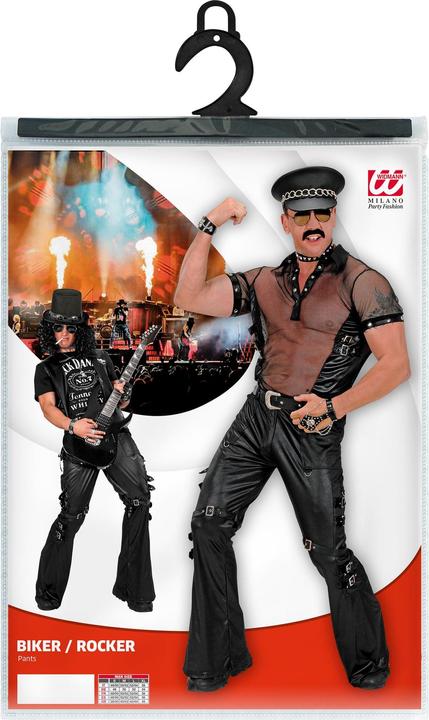 Immagine prodotto Widmann Pantaloni biker rocker (L)