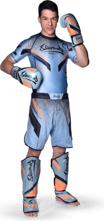 Produktbild 8Weapons Boxing Gloves, Shift, ice-grey-orange, 12 Oz (12 OZ)