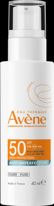 Produktbild Avène Sun Anti-Unreinheiten Fluid SPF50 40ml (Sonnencreme Gesicht, SPF 50, 40 ml)