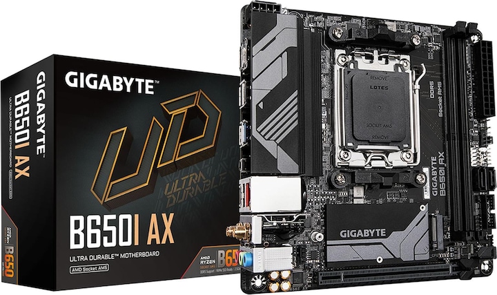 Gigabyte B650I AX (AM5, AMD B650, Mini-ITX)
