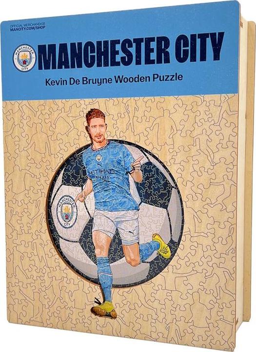 Productafbeelding Iconic Manchester City FC - Kevin De Bruyne - Puzzel in Legno Taglia S (150 Pezzi) (150 onderdelen)