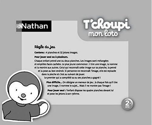 Produktbild Nathan T'choupi 31000 Brettspiel Kartenspiel Matching (Französisch, 1 - 4 Spieler)