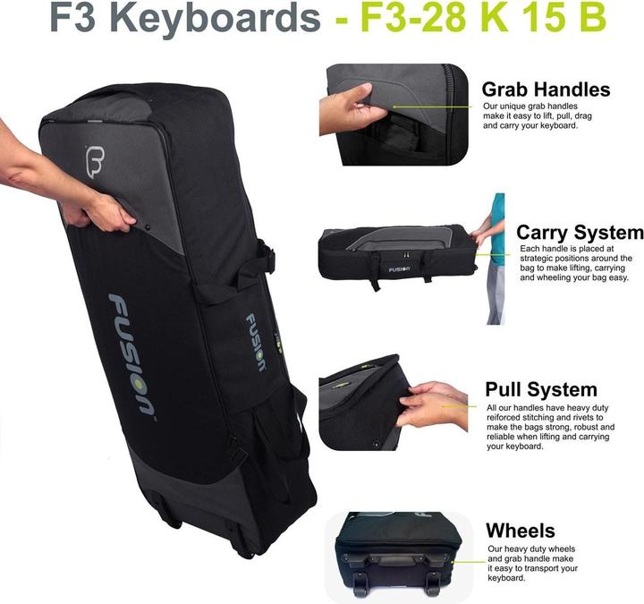 Actual product image Fusion Keyboardbag 15 (Keyboard)