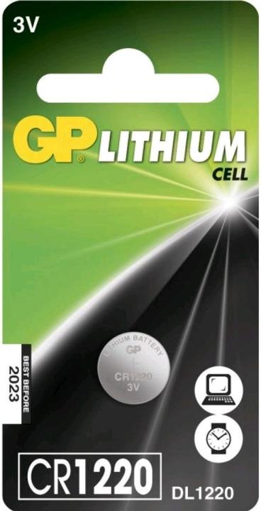 GP Batteries Cr1220 (1 Pcs., CR1220, 36 mAh)