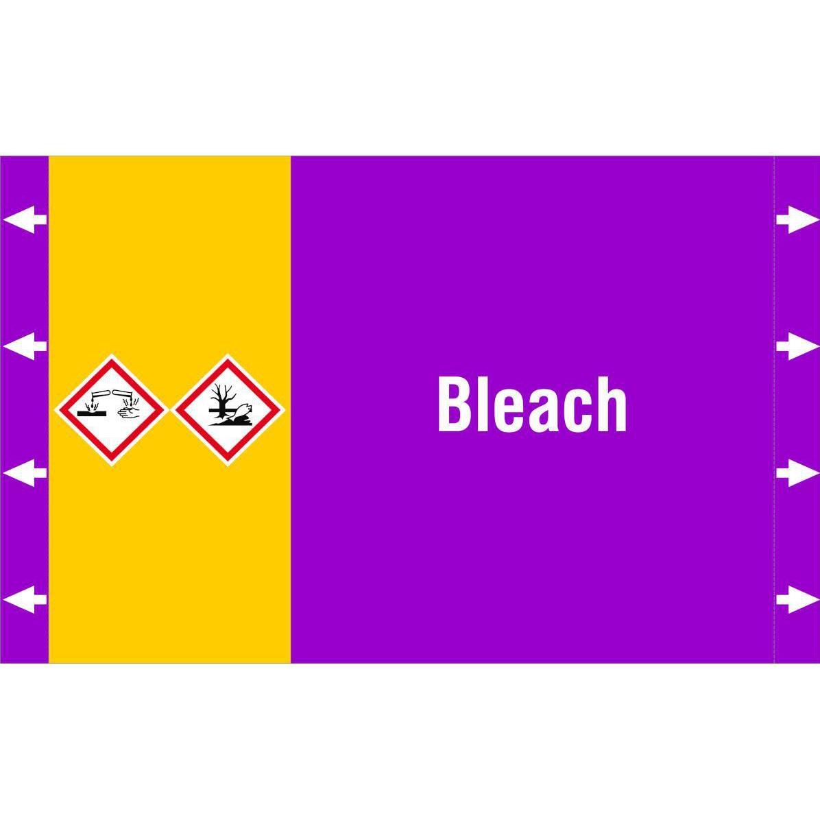 Brady, Etiketten, ISO 20560 Pipe Markers -