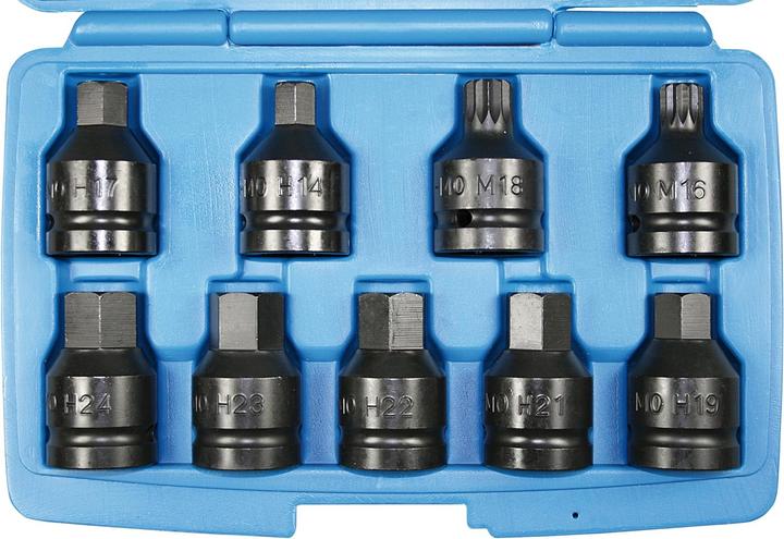 Actual product image SW-Stahl IMPACT screwdriver sockets, hexagon socket, chrome-molybdenum, 07942L (3/4")