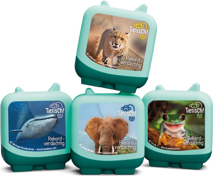 Tonies Clever Tonie Tierisch! - Rekordverdächtig 4er Set (Deutsch)